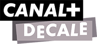 Logo Canal + décalé